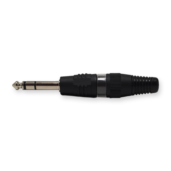 Hicon J63S03 6,3 mm jack plug, stereo, recht - Afbeelding 2