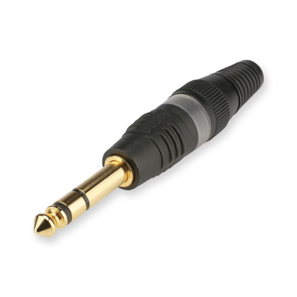 Hicon J63S03G jack plug stereo gold contacts