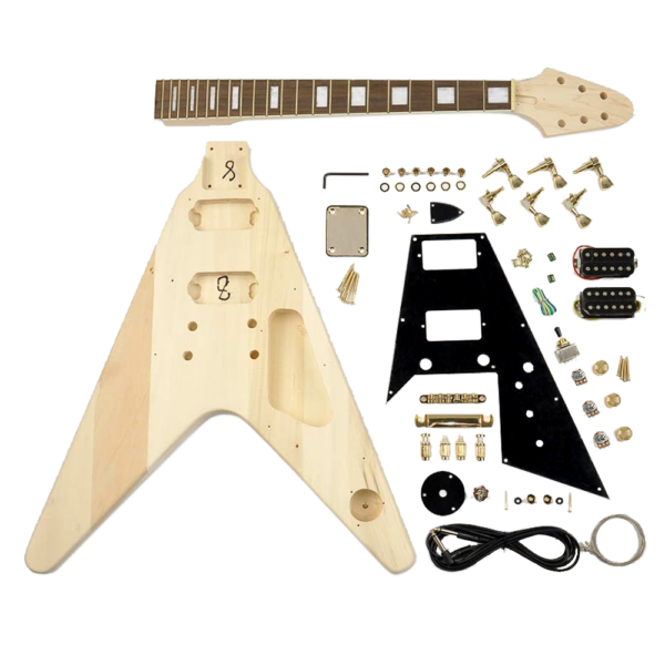 Boston KIT-FV-10 gitaar zelfbouw kit flying V