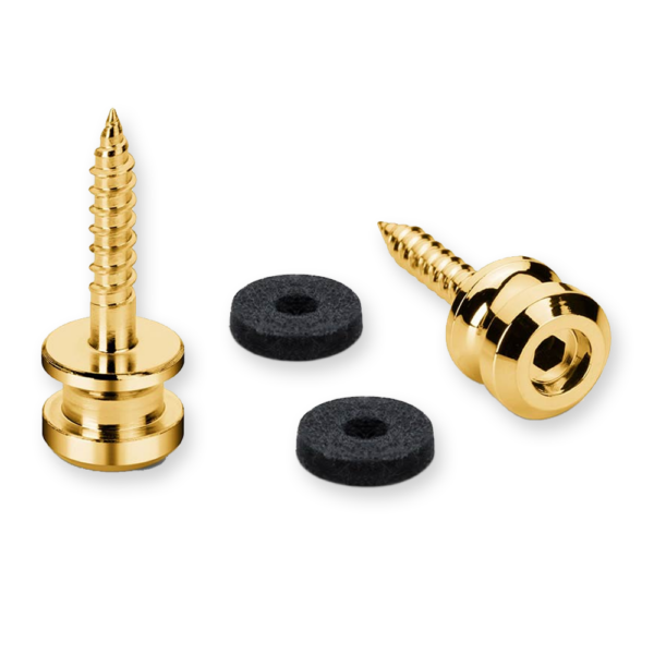 Schaller 24030500 straplock button set gold 22mm