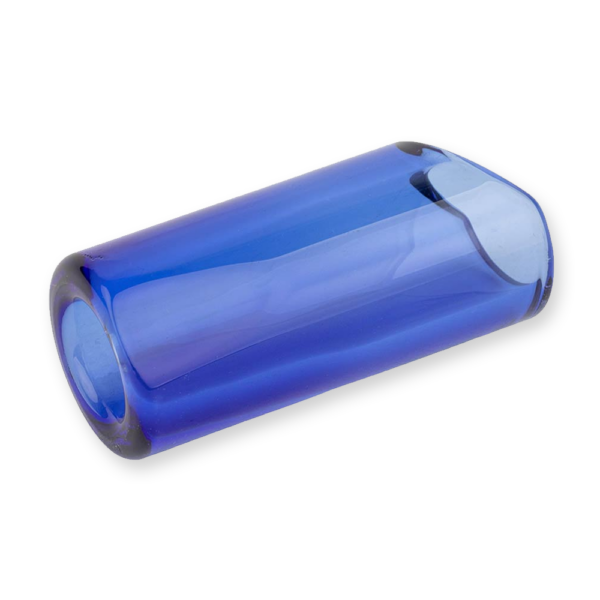 The Rock Slide GRS-MCSB medium sapphire blue glass