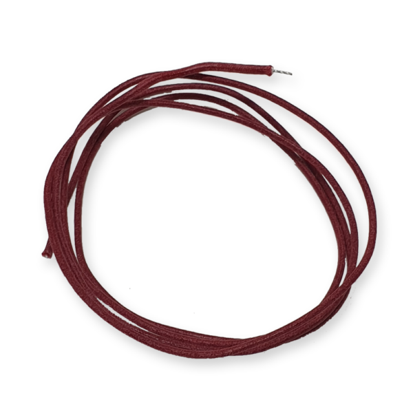 Boston PBW10-RD montagesnoer 1mm rood 1mtr