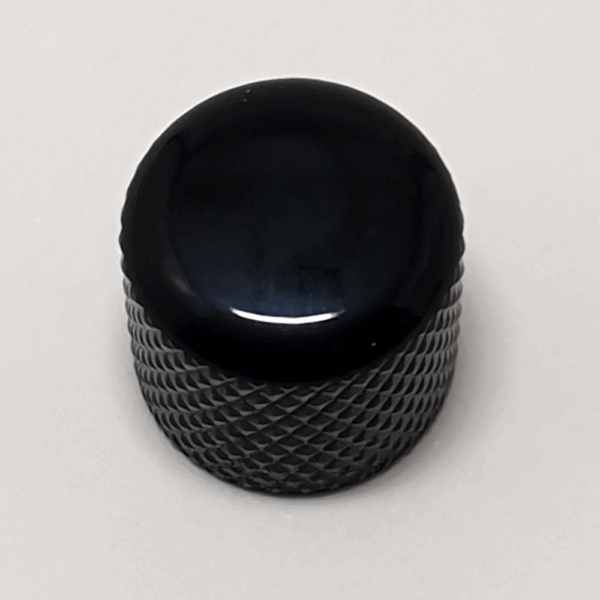 Boston KB-210 dome knop, zwart - Image 4