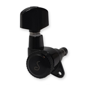 Schaller M6 135 string lock black chrome