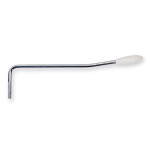 Boston TA-5-FCLW tremolo arm 5mm chrome witte knop linkshandig