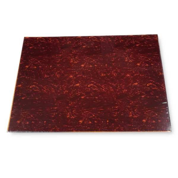 Pickguard blank material red tortoise 4-ply 430x290