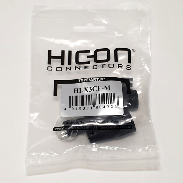 Hicon X3CF-M XLR connector plug female - Image 7