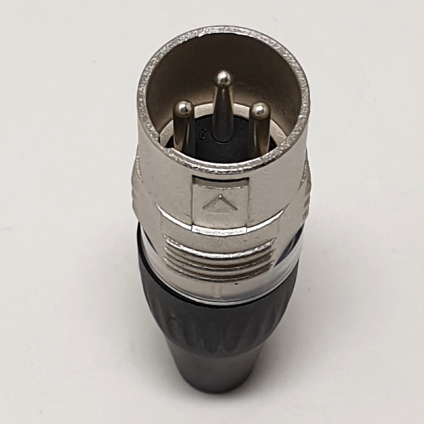 Hicon X3CM-V XLR connector plug male - Afbeelding 4