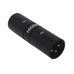 Hicon X3X3-MM adapter XLR male-XLR male zwart