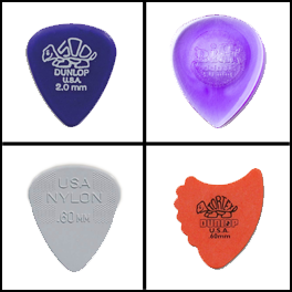 Dunlop plectrums