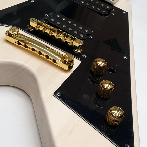 Boston KIT-FV-10 gitaar zelfbouw kit flying V - Image 5