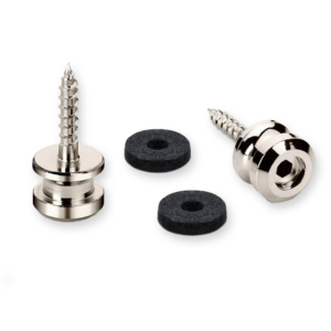 Schaller straplock button set nickel 18mm