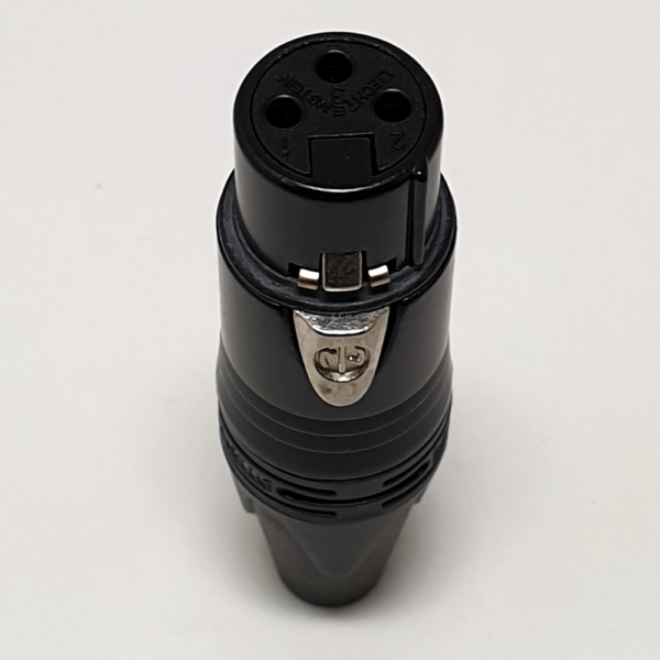 Neutrik NC3FXXB XLR connector plug female gold contacts - Afbeelding 3
