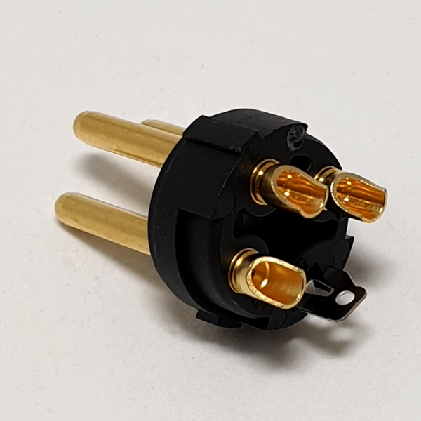Neutrik NC3MXXB XLR connector plug male gold contacts - Afbeelding 3