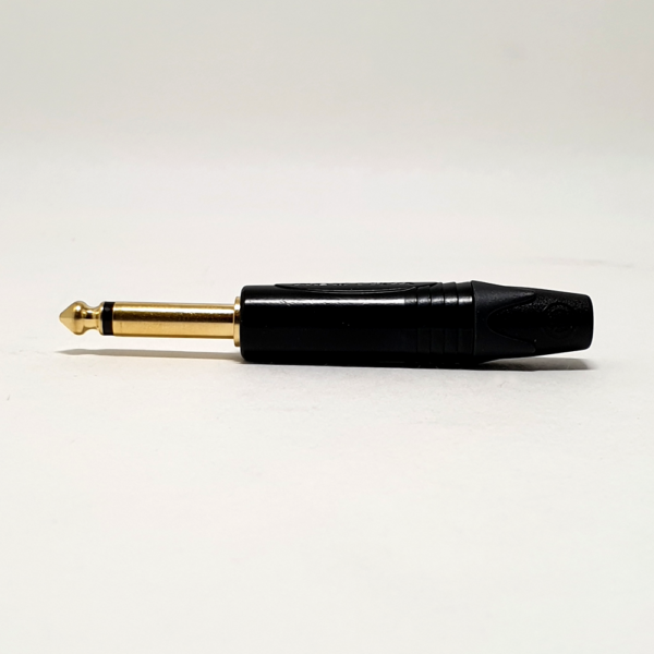 Neutrik NP2X-B 6,3 mm jack plug, mono, recht - Image 4