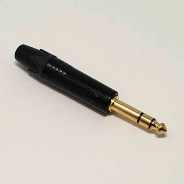 Neutrik NP3X-B 6,3 mm jack plug, stereo, recht - Image 6