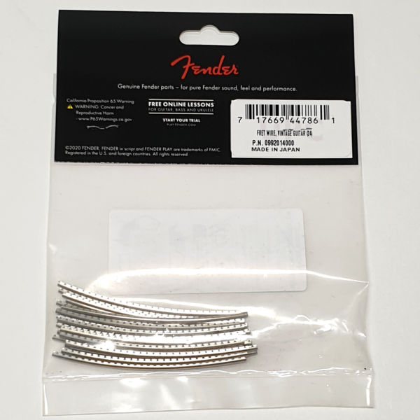 Fender fret draad 0992014000 vintage size 24 stuks - Afbeelding 5