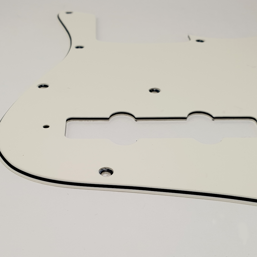 Boston JB-310-VW Jazz Bass slagplaat vintage white - Afbeelding 2