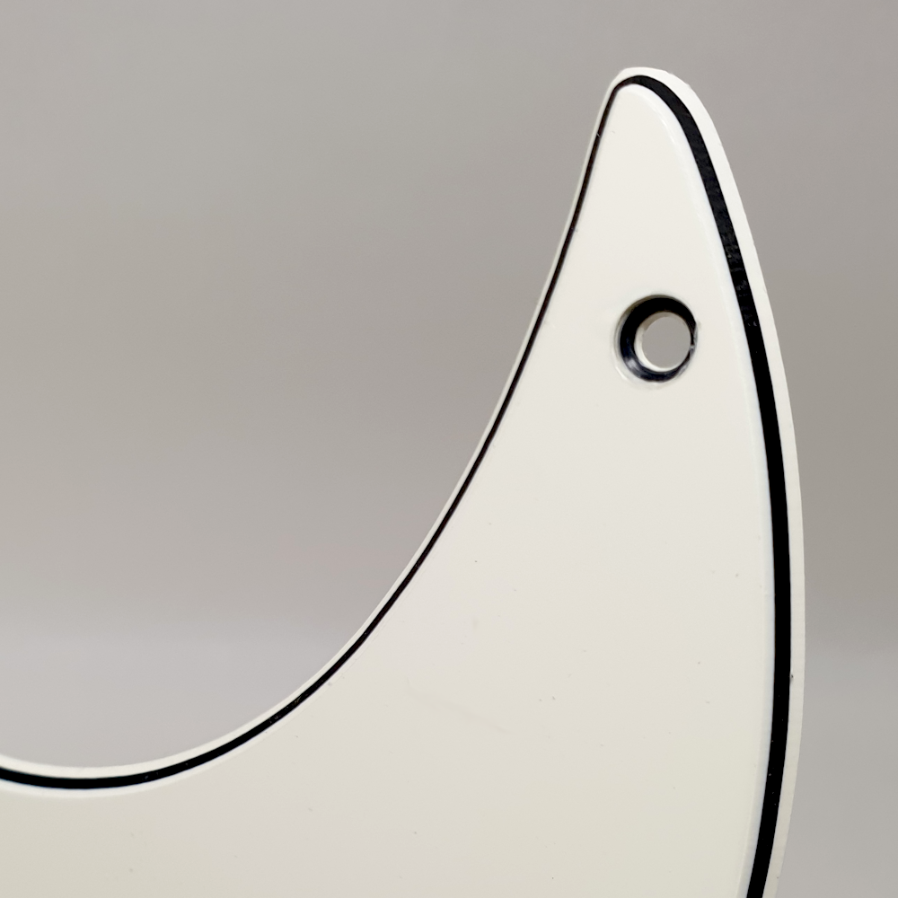 Boston JB-310-VW Jazz Bass slagplaat vintage white - Afbeelding 4