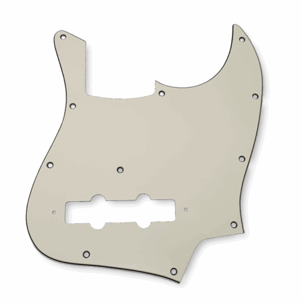 Boston JB-310-VW Jazz bas slagplaat vintage white