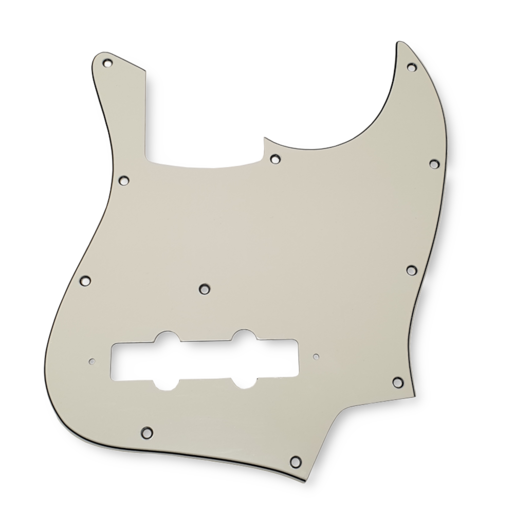 Boston JB-310-VW Jazz bas slagplaat vintage white