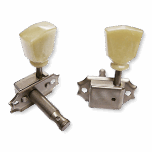 Gotoh SD90 master relic stemmechanieken 3L 3R aged nickel