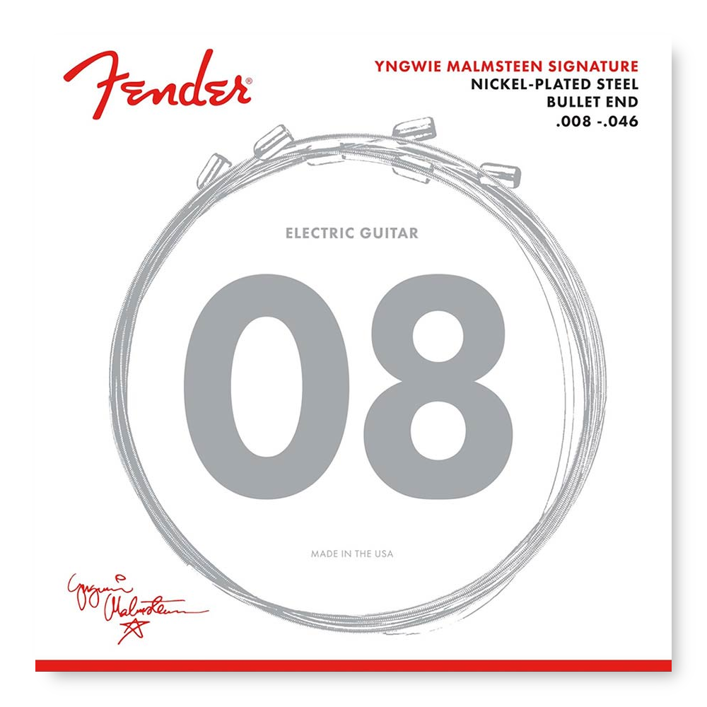 Fender Yngwie Malmsteen snaren 008-046