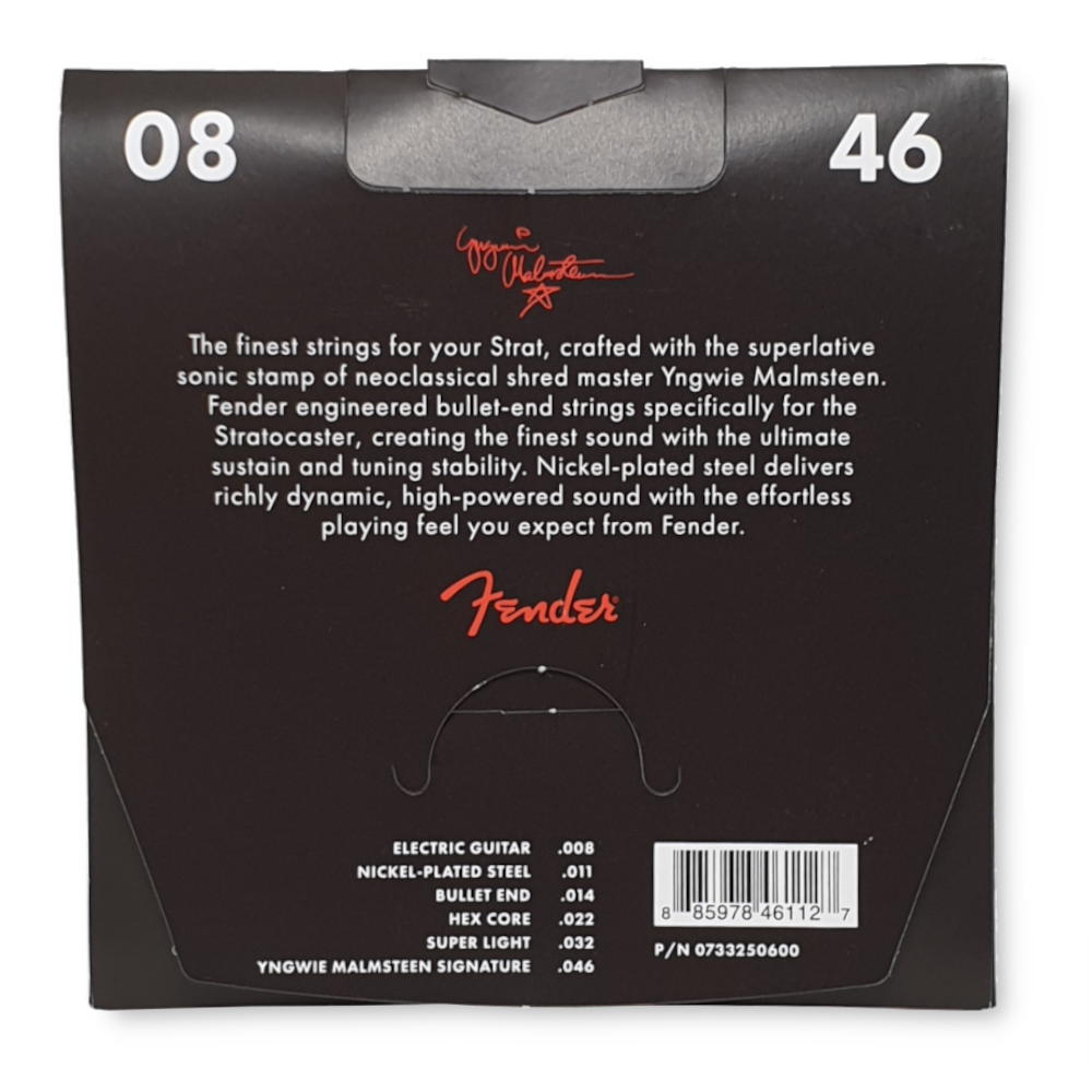 Fender 0733250600 Yngwie Malmsteen 008-046 snarenset - Image 2