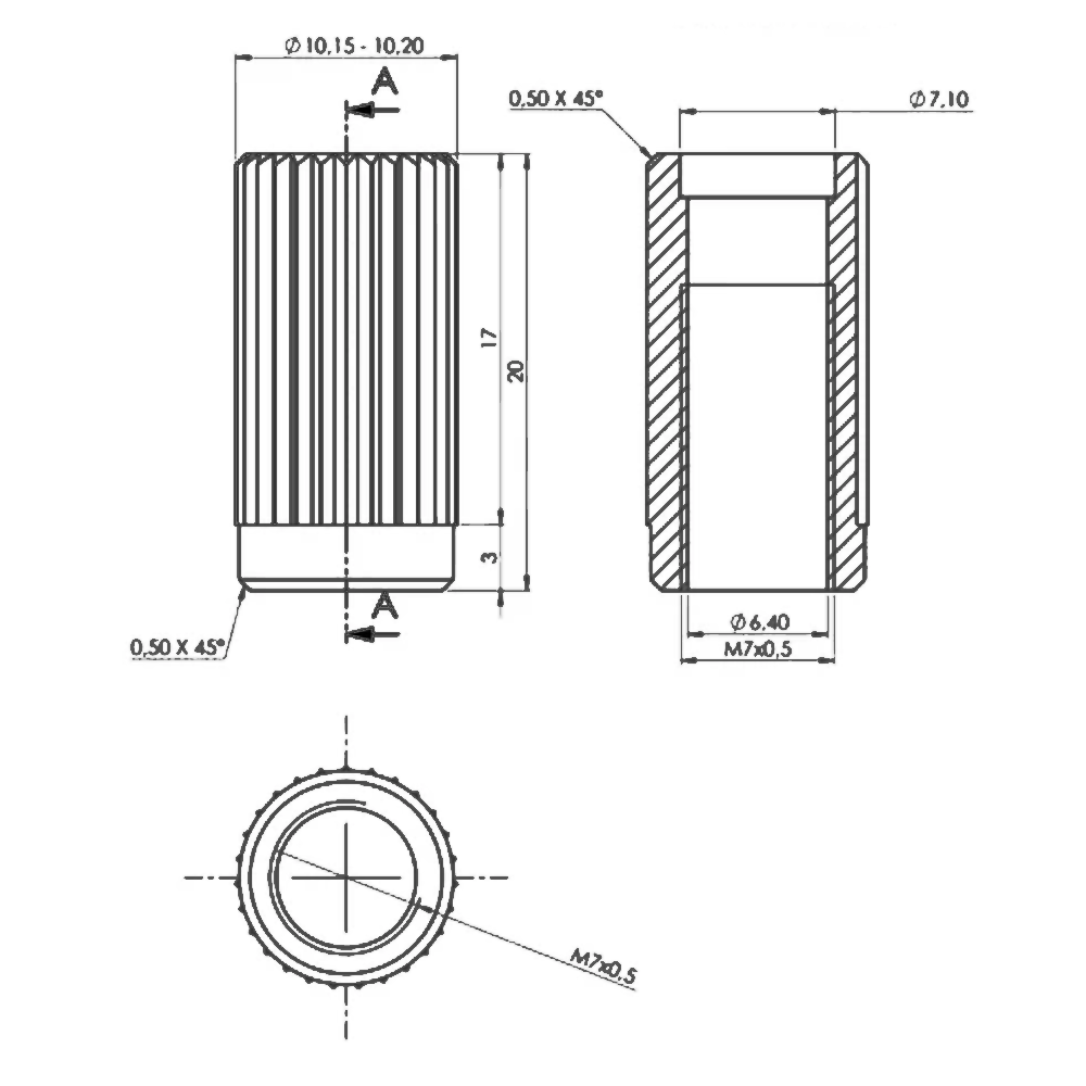 Floyd Rose FRBMMSINP bridge mounting studs nickel - Image 2