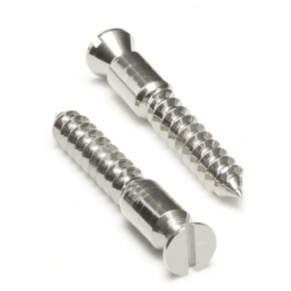 Floyd Rose FRBMWSSC bridge wood screws chrome