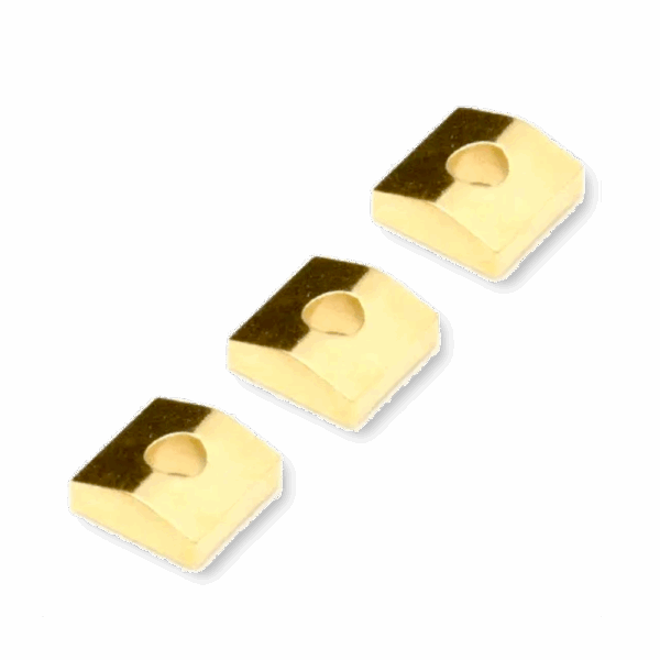 Floyd Rose FRNCBSGP nut clamps satin gold