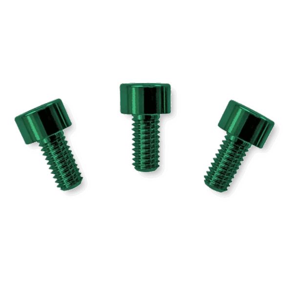 Floyd Rose FRNCSGNP locking nut screws green