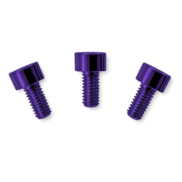 Floyd Rose FRNCSPLP locking nut screws purple