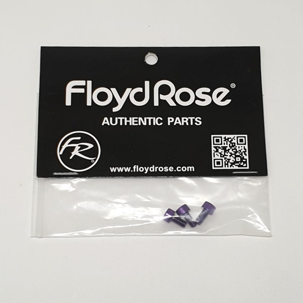 Floyd Rose FRNCSPLP locking nut screws purple - Image 3