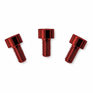 Floyd Rose FRNCSRDP locking nut screws red