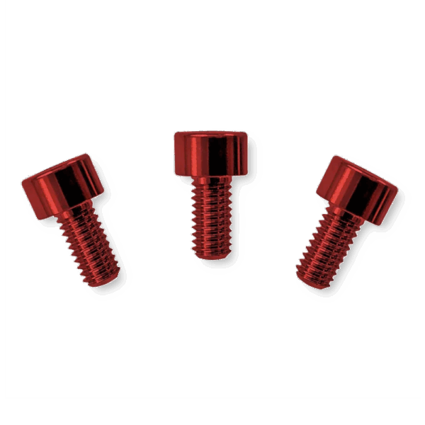 Floyd Rose FRNCSRDP locking nut screws red