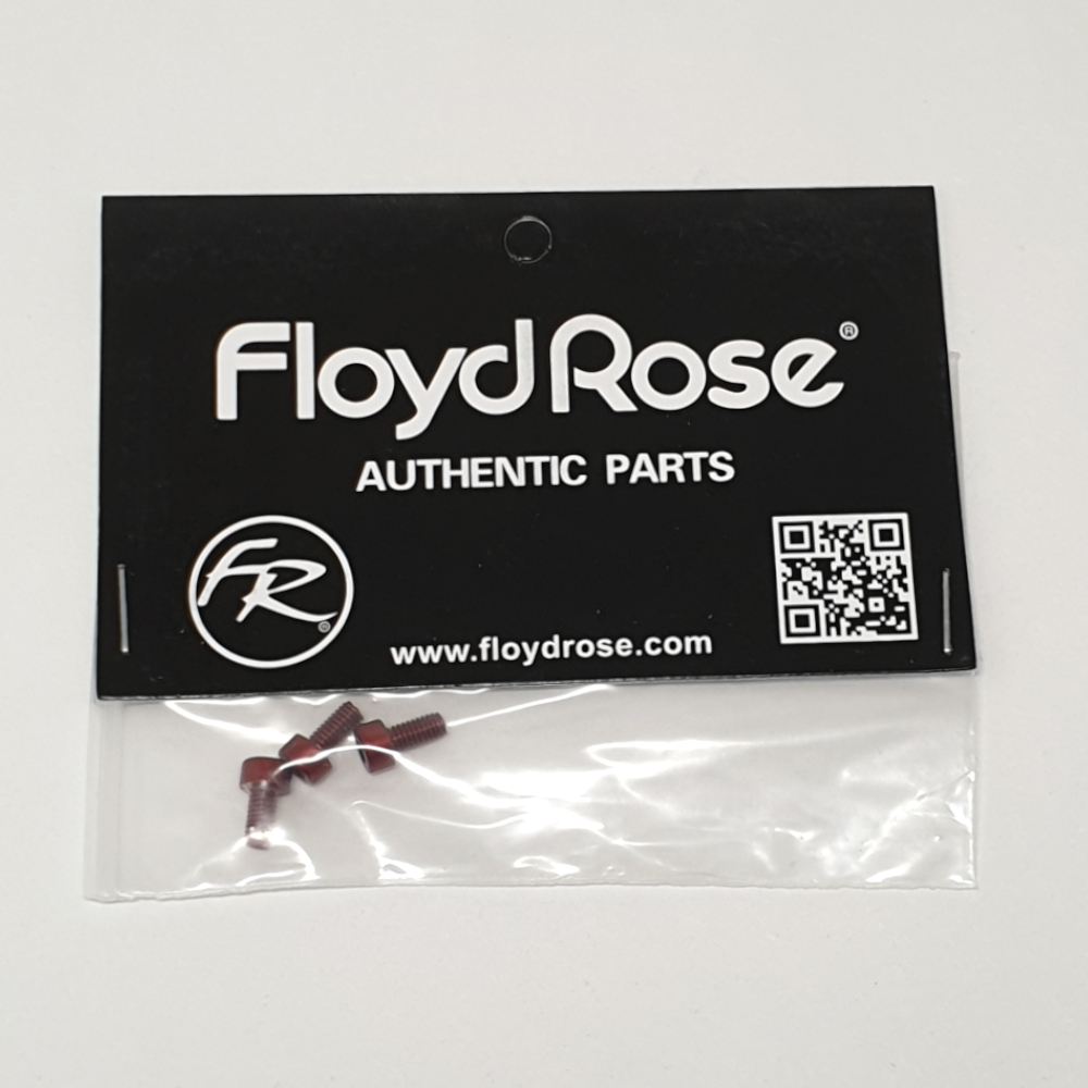 Floyd Rose FRNCSRDP locking nut screws red - Afbeelding 3