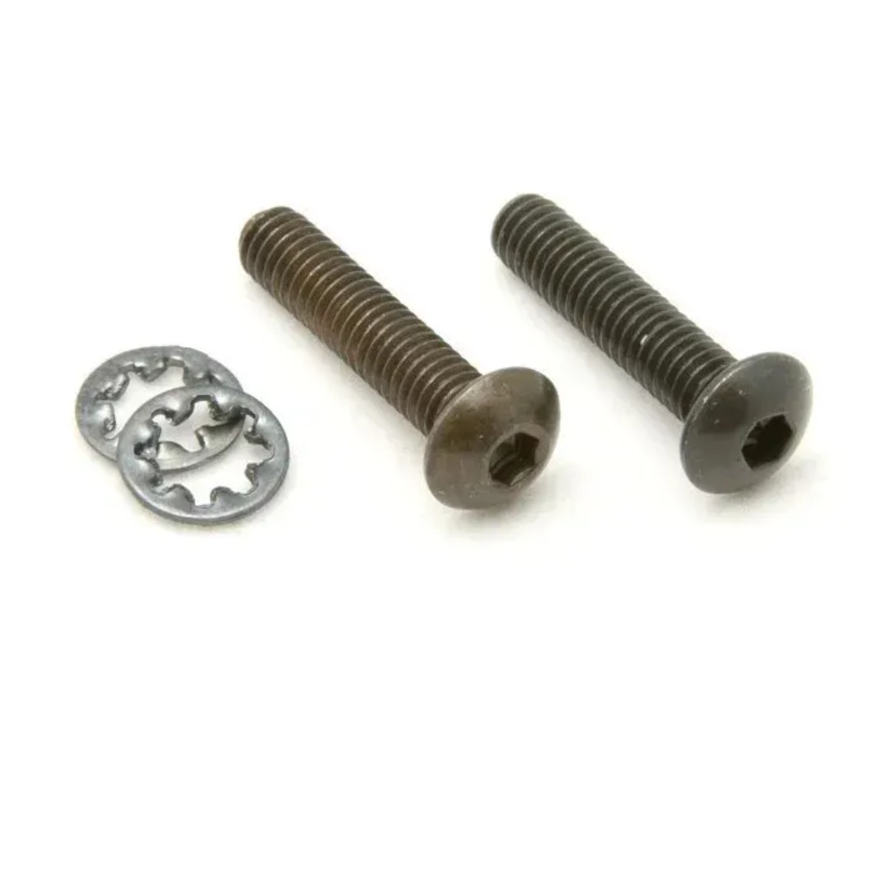 Floyd Rose FRNMSRBP nut rear mounting screws black