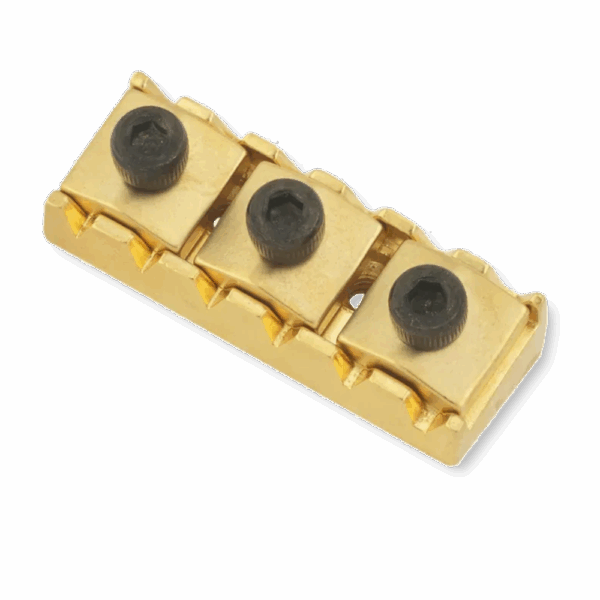 Floyd Rose FRNR6SGP locking nut satin gold