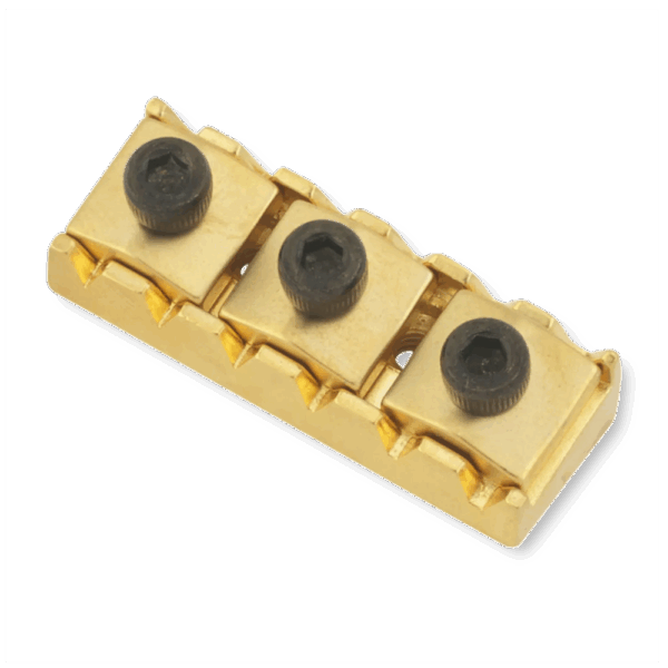 Floyd Rose FRNR7SGP locking nut satin gold