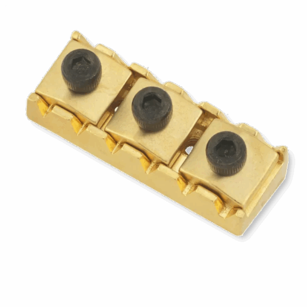 Floyd Rose FRNR9SGP locking nut satin gold