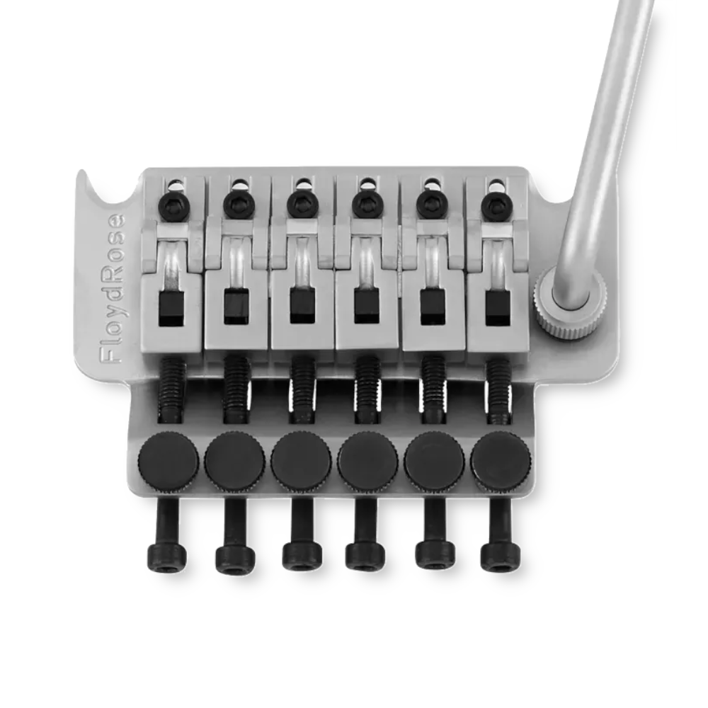 Floyd Rose FRT-100 original tremolo satin chrome