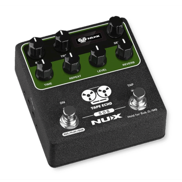 NUX Tape Echo delay reverb pedaal