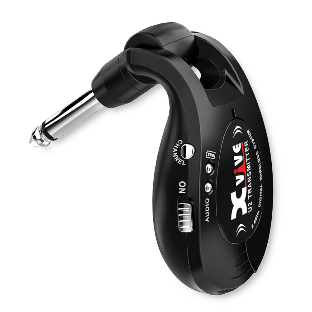 XVive U2 guitar wireless transmitter black - Afbeelding 2
