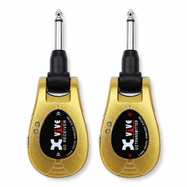 XVive U2 GD wireless set gold