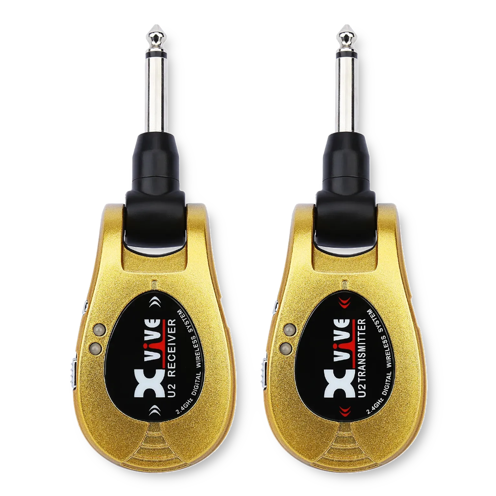 XVive U2 GD wireless set gold