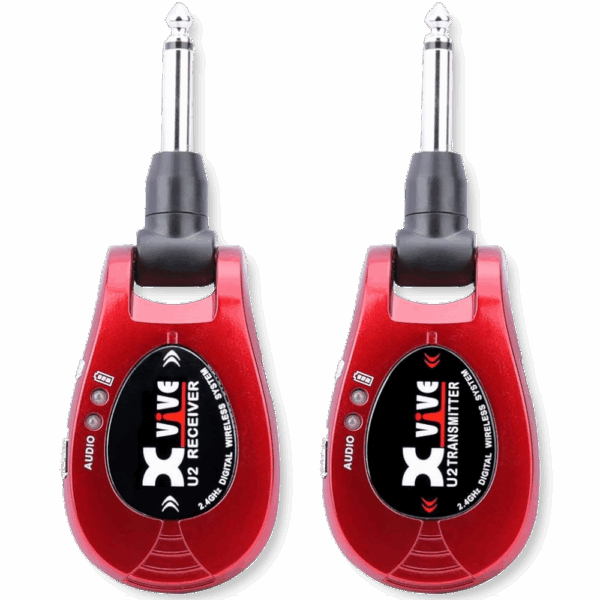 XVive U2 RD wireless set red