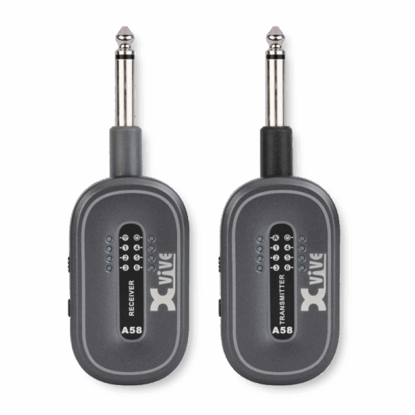 Xvive A58 wireless guitar system gray