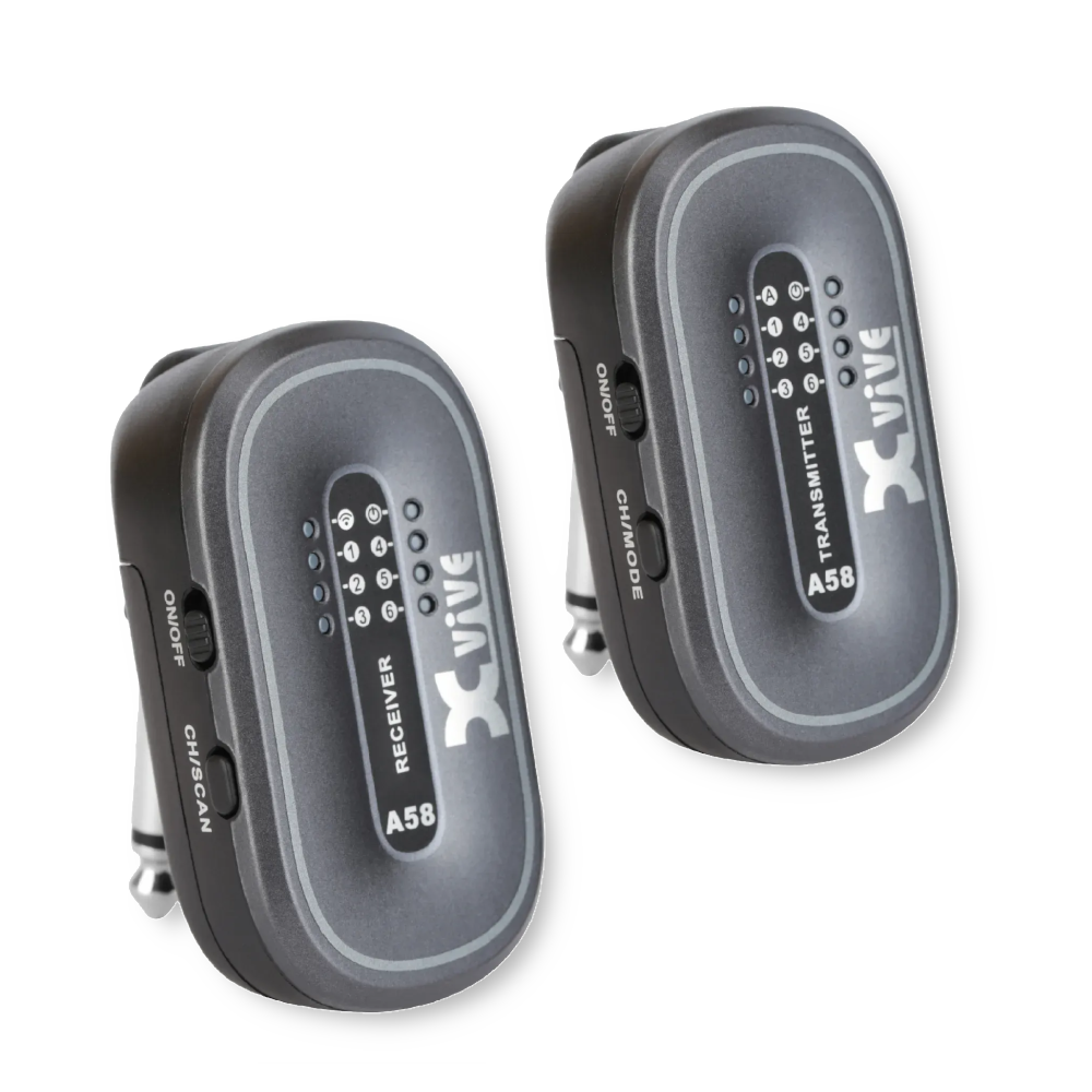 XVive A58 guitar wireless system gray - Afbeelding 2