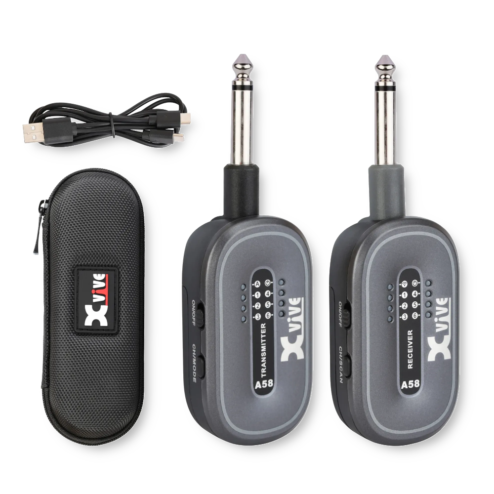 XVive A58 guitar wireless system gray - Afbeelding 3